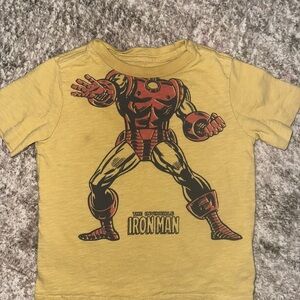 Marvel Iron Man Kids Costume Tee - Mustard and Red